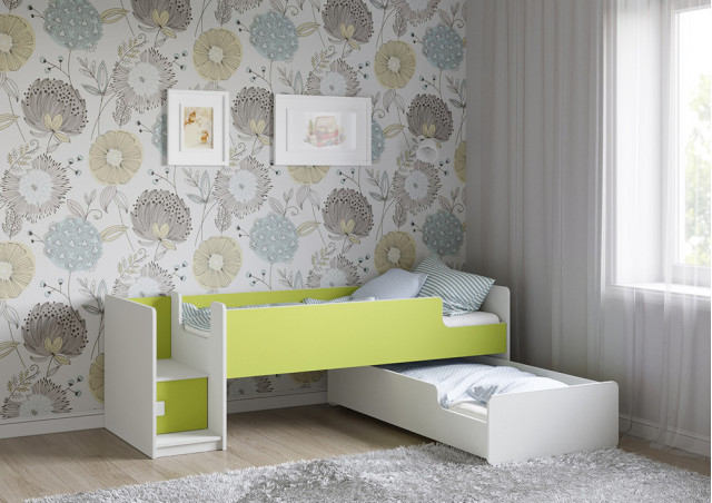 Детская выкатная кровать Легенда К302.41 в Жуковском