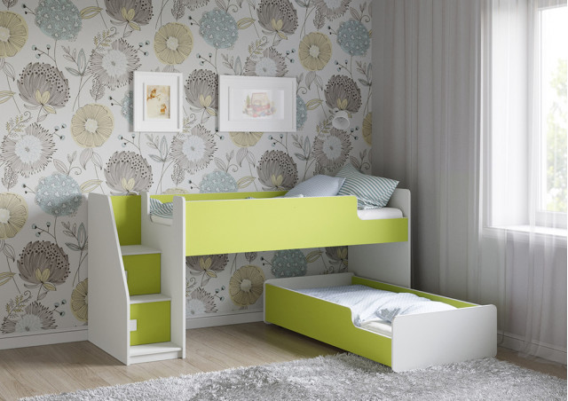 Детская выкатная кровать Легенда К402.41 в Жуковском